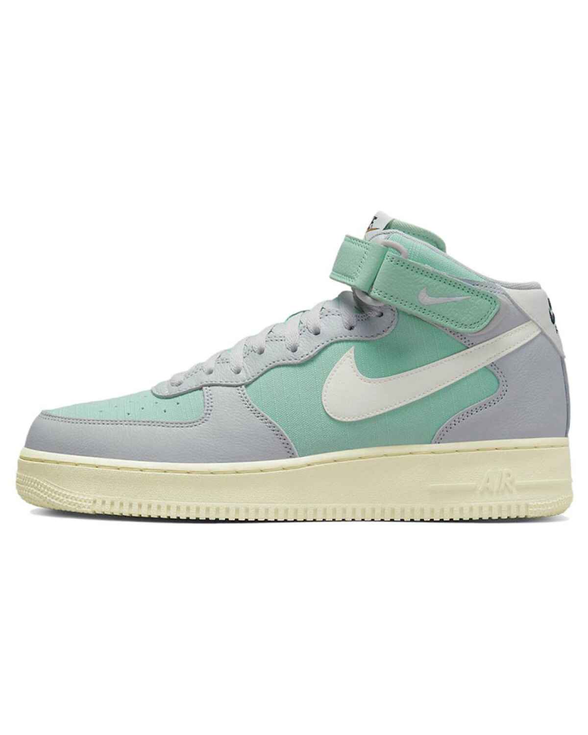 Nike Air Force 1 LX "Enamel Green" мужские кроссовки серо-зеленые картинка
