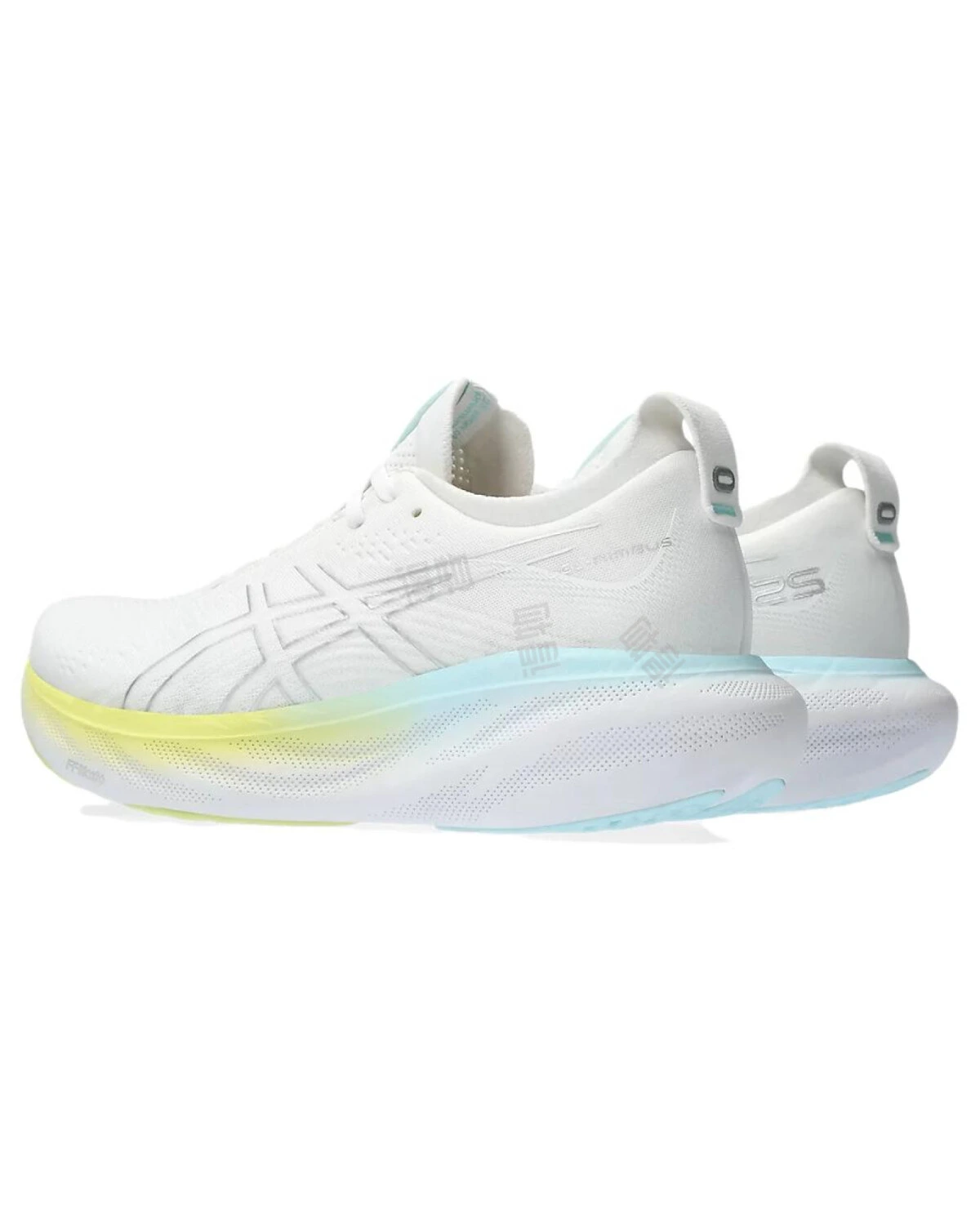 Asics GEL-Nimbus 25 женские кроссовки для бега с амортизацией серые картинка