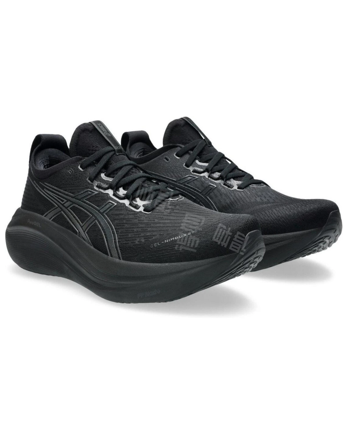 Asics GEL-NIMBUS 27 мужские кроссовки для бега с амортизацией черные картинка