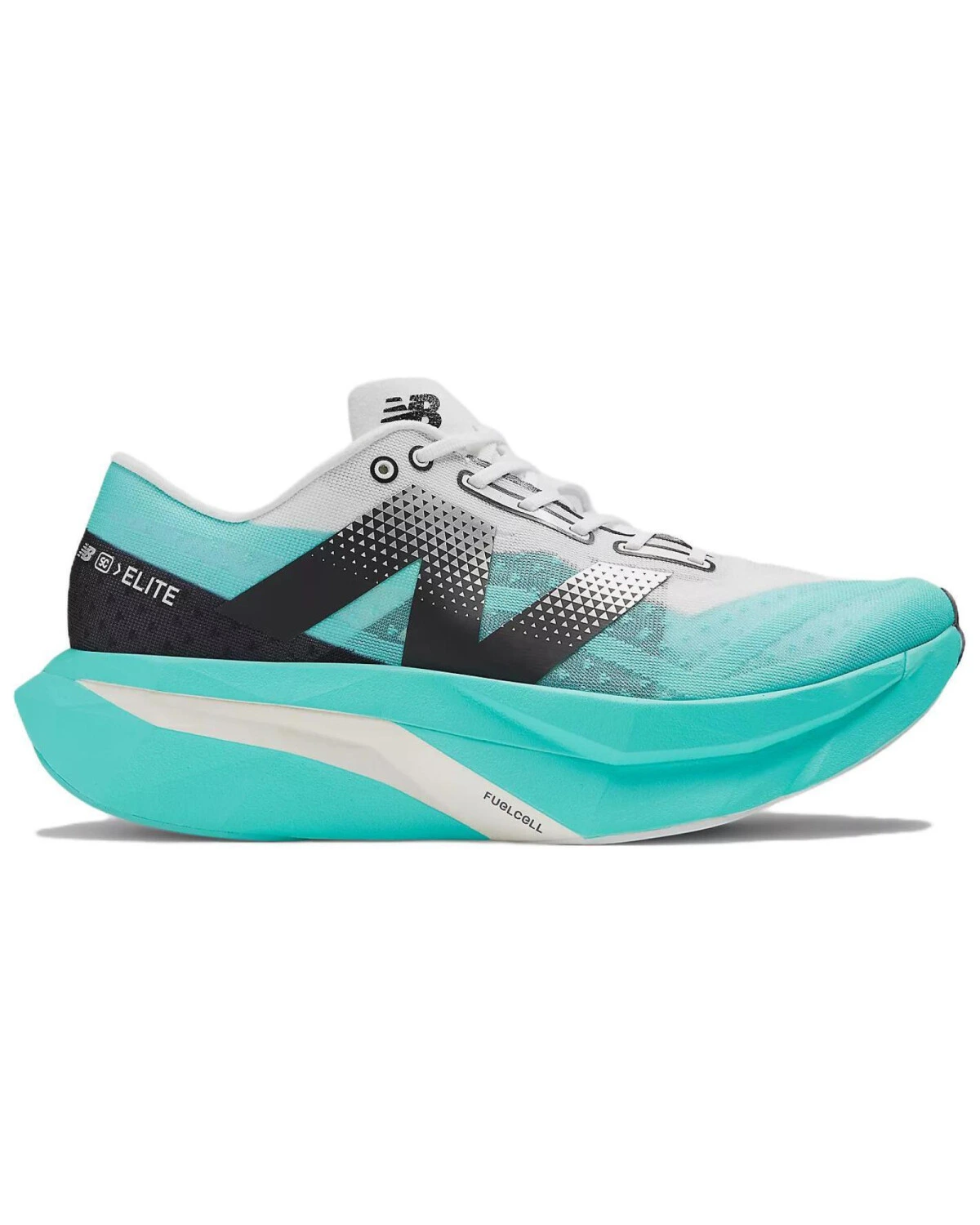 New Balance Elite v4 унисекс беговые кроссовки с амортизацией FuelCell бирюзовые картинка