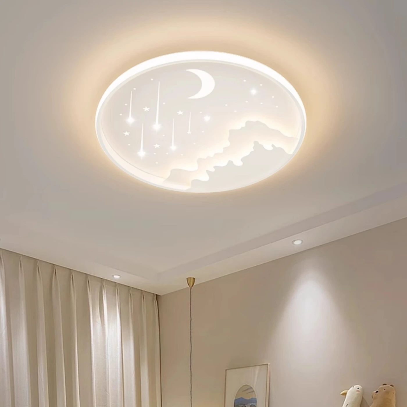 Люстра звездное небо (Белый) картинка