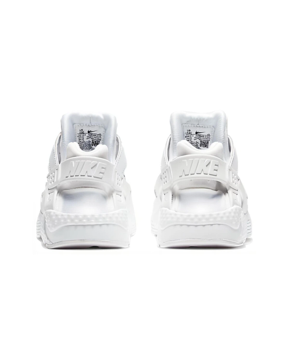 Nike Huarache Run детские спортивные кроссовки белые для бега картинка