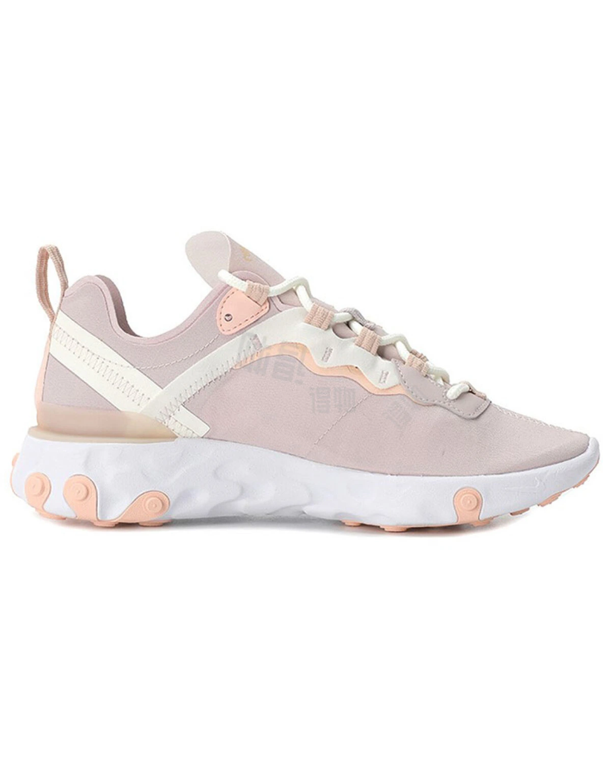 Nike React Element 55 женские спортивные кроссовки с амортизацией и воздухопроницаемостью фиолетовые картинка