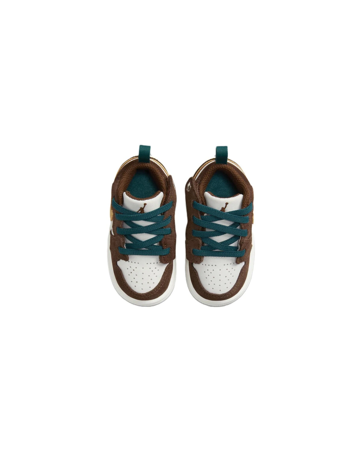 Jordan Air Jordan 1 Low Alt SE детские кроссовки желто-коричневые синтетические картинка