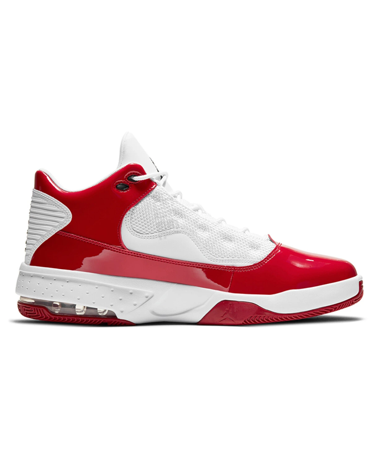 Jordan Max Aura 2 мужские кроссовки с амортизацией белые и красные картинка