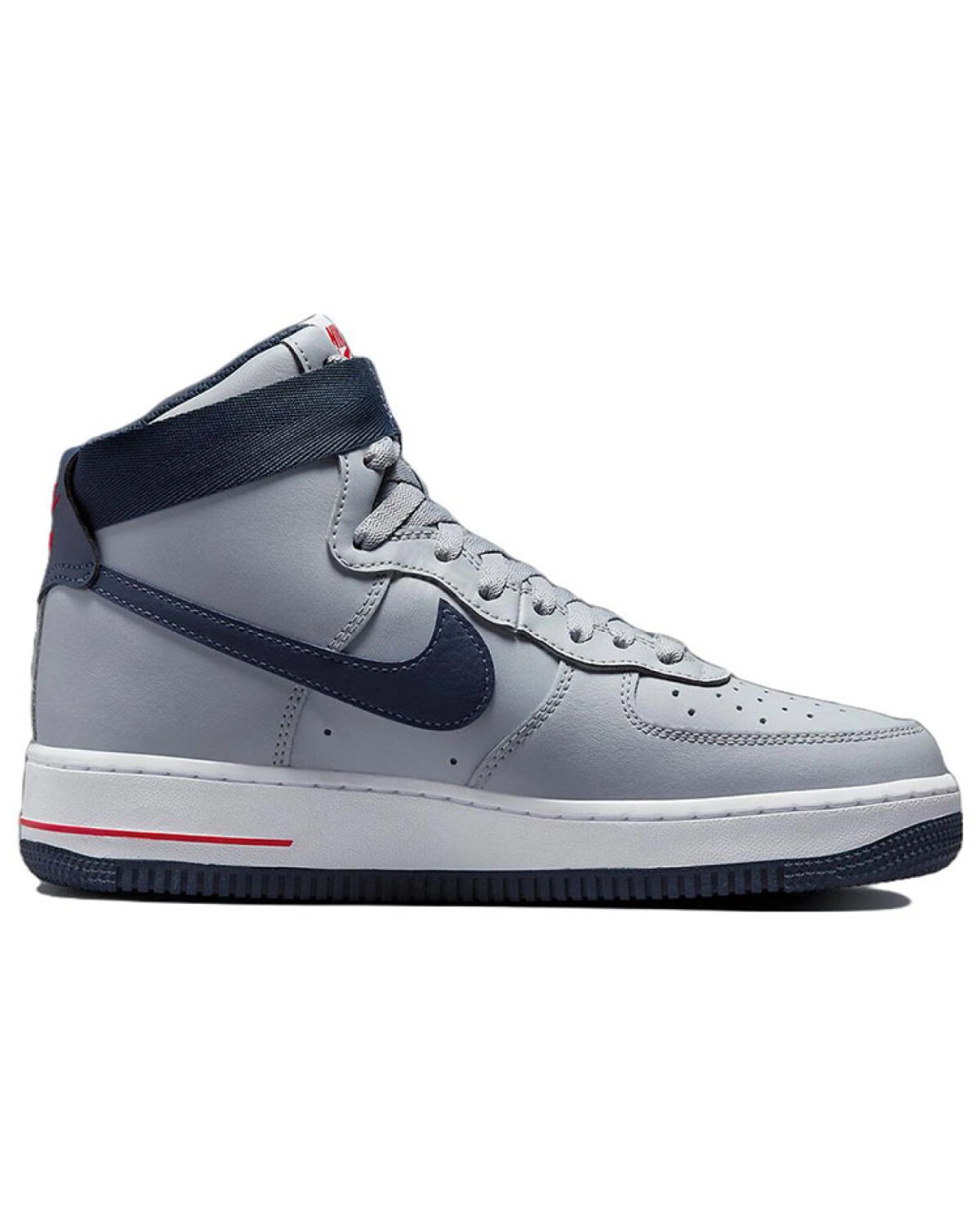 Nike Air Force 1 High "patriots" женские кроссовки серые картинка