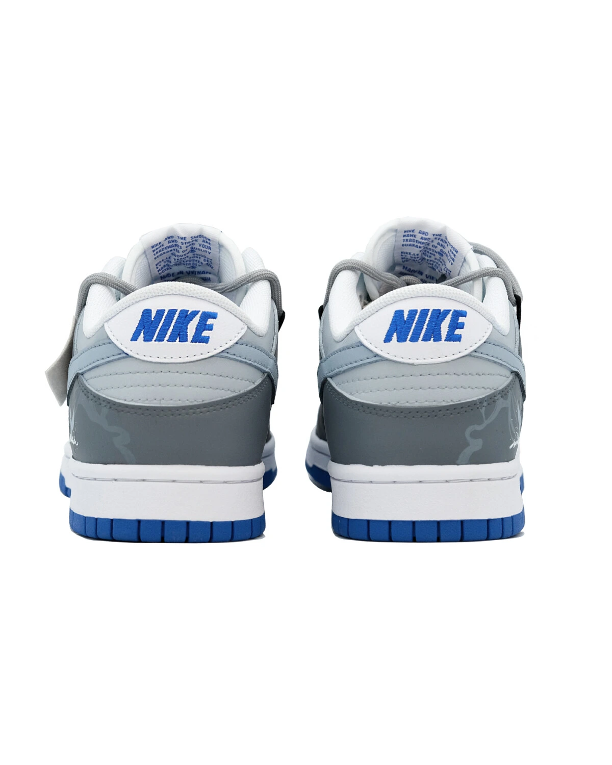 Nike Dunk Low 'Whale Fall' мужские кроссовки серо-голубые картинка