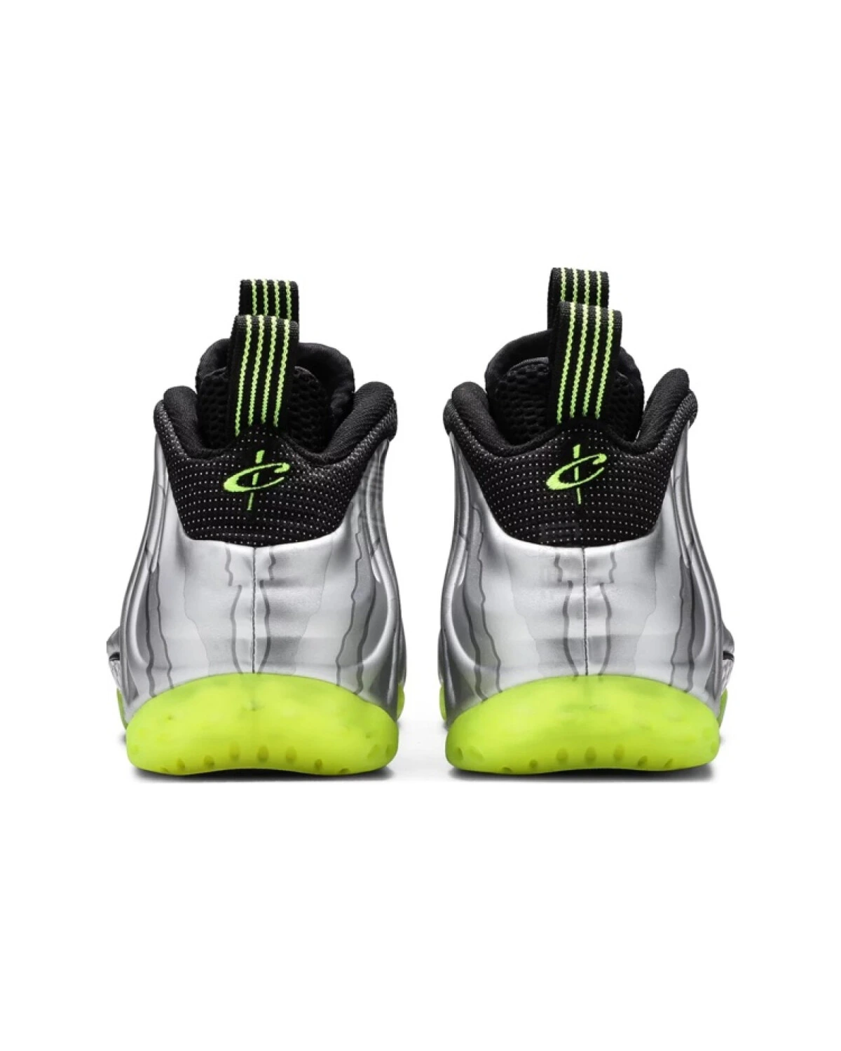 Nike Foamposite One мужские баскетбольные кроссовки серебряные с амортизацией картинка