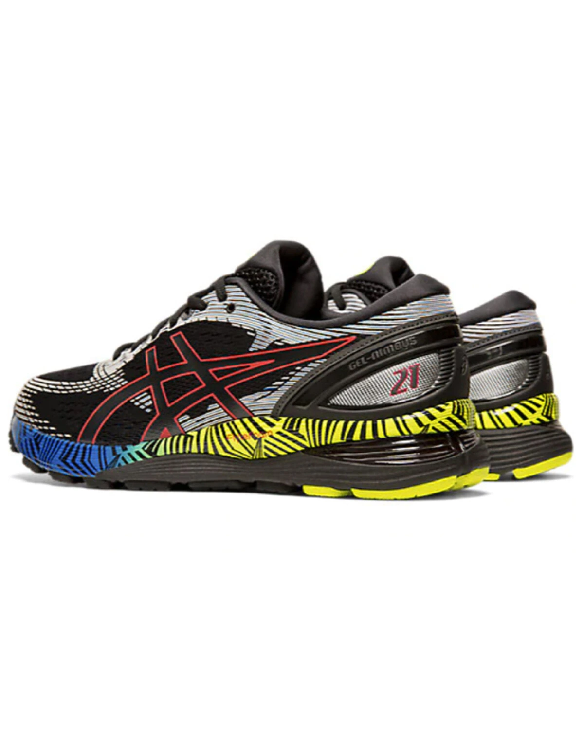 Asics GEL-Nimbus 21 LS мужские кроссовки для бега черные водонепроницаемые картинка
