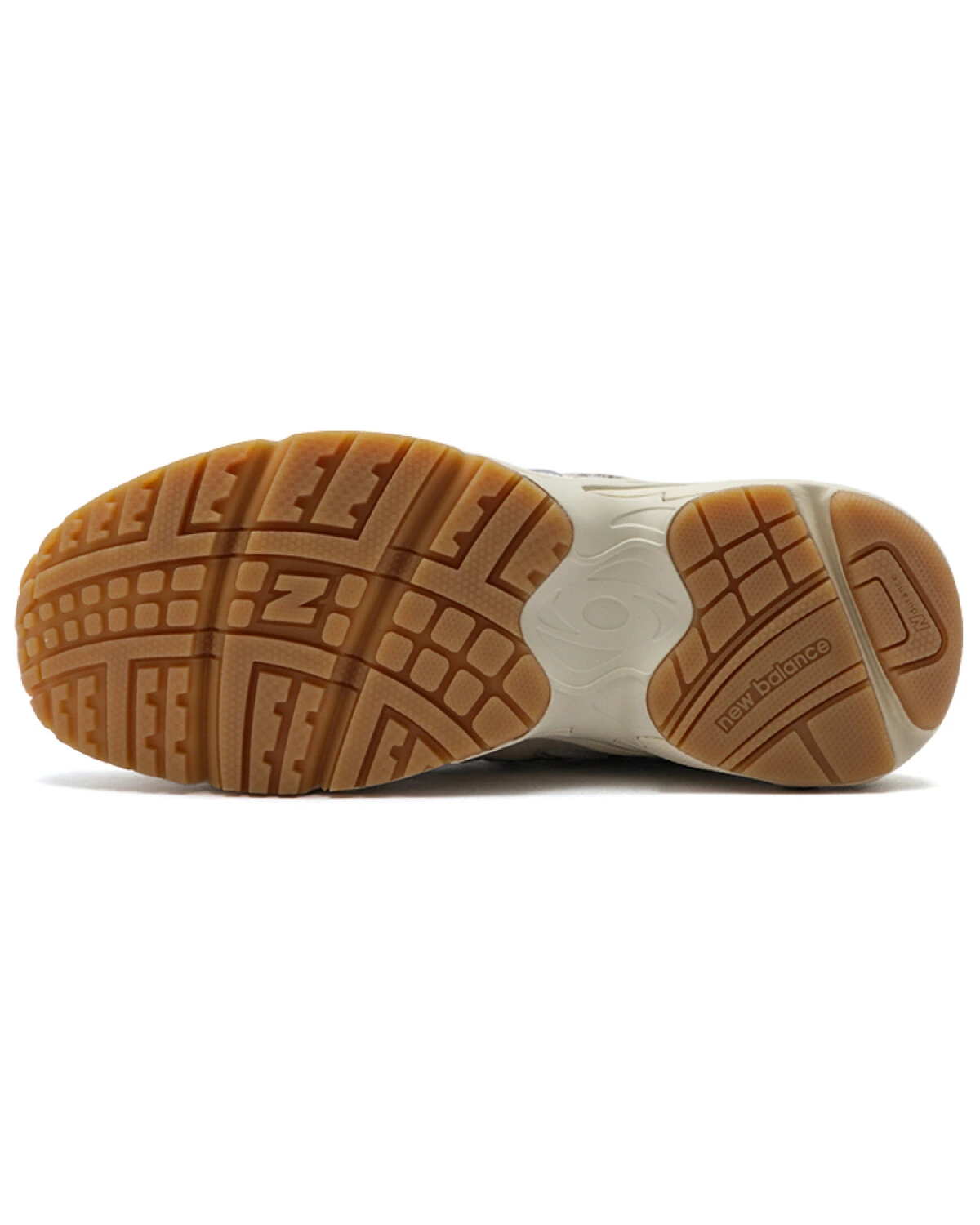 New Balance NB 725 V1 unisex кроссовки бежевые с белыми вставками картинка