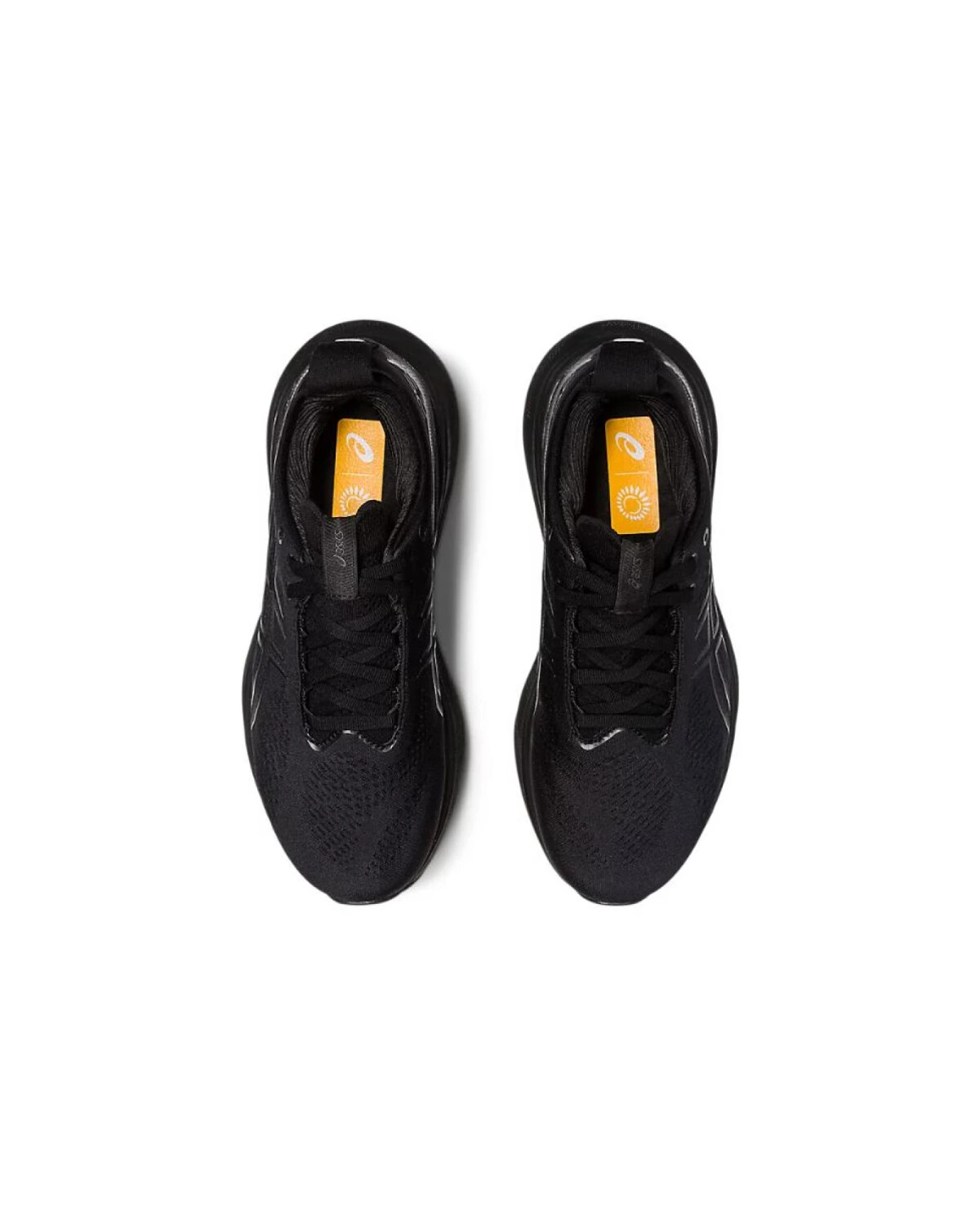 Asics GEL-Nimbus 25 женские спортивные кроссовки с амортизацией и износостойкой тканью черные картинка