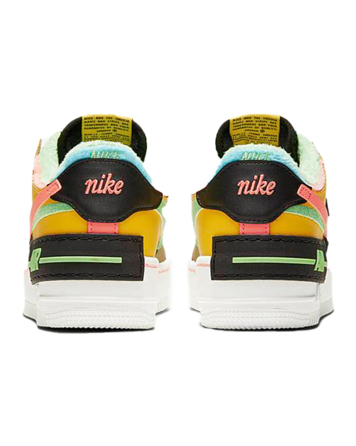 Nike Air Force 1 Shadow SE "Olive Flak" женские кроссовки многоцветные синтетические картинка