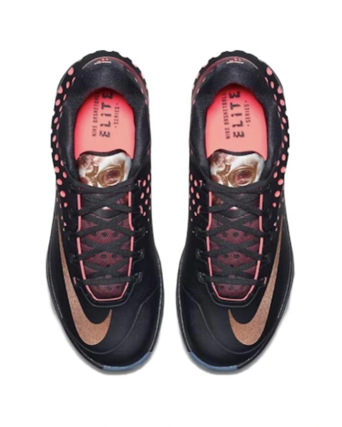 Nike KD 7 Elite Rose Gold мужские кроссовки анти-скользящие легкие картинка