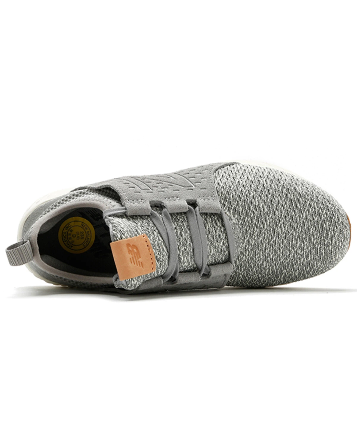 New Balance Fresh Foam Cruz женские кроссовки для бега серо-белые с амортизацией картинка