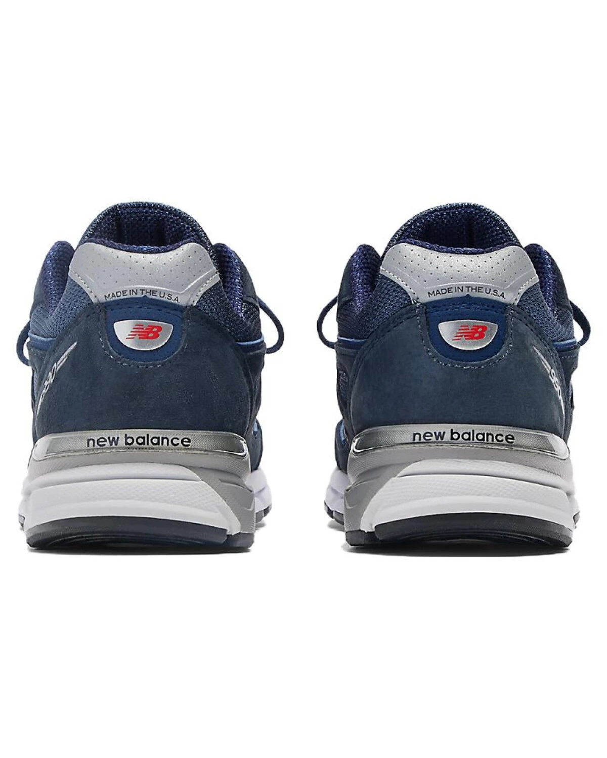 New Balance 990 V4 унисекс кроссовки морской синий картинка
