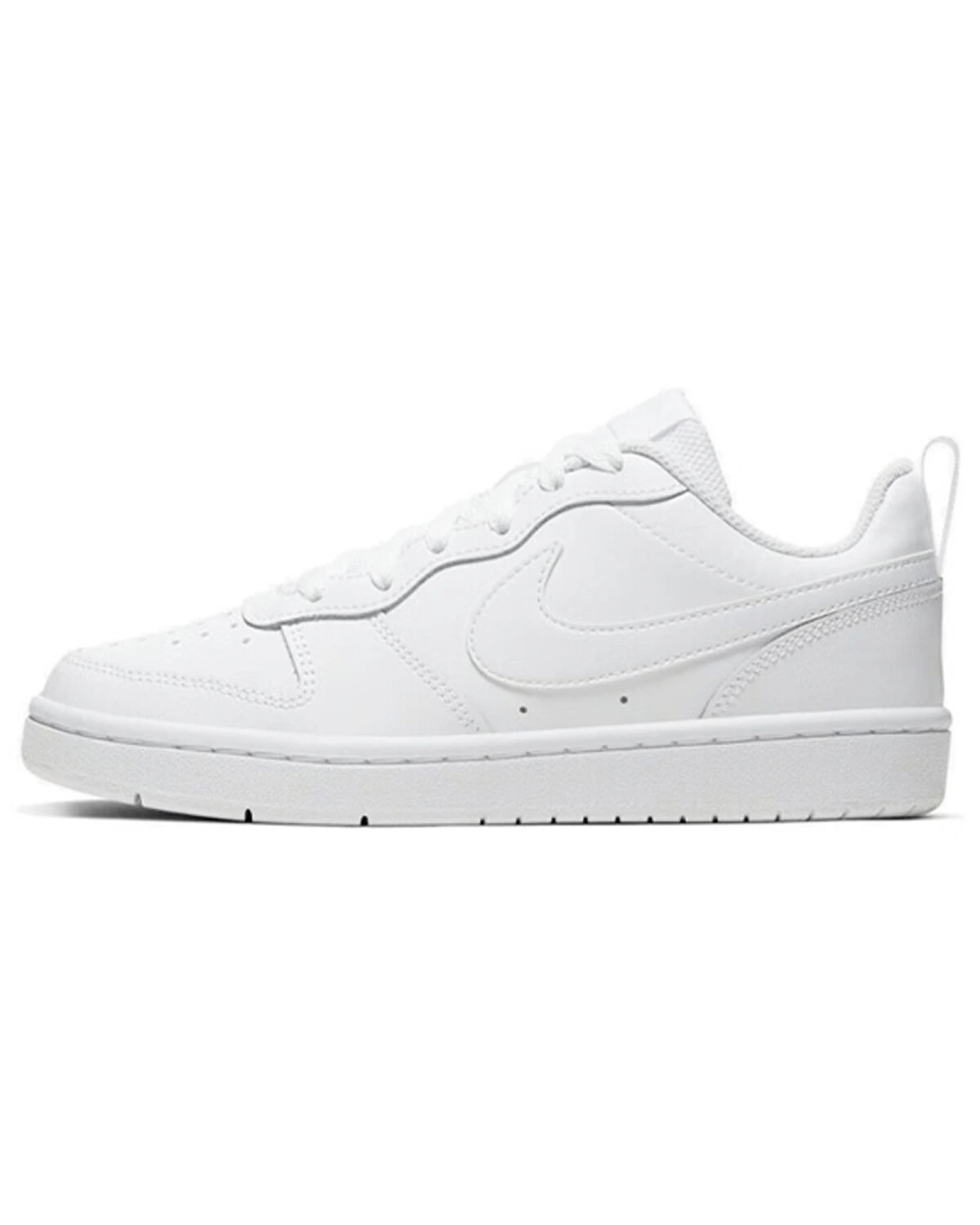 Nike Court Borough 2 женские кеды бело-синие с цветочным принтом картинка