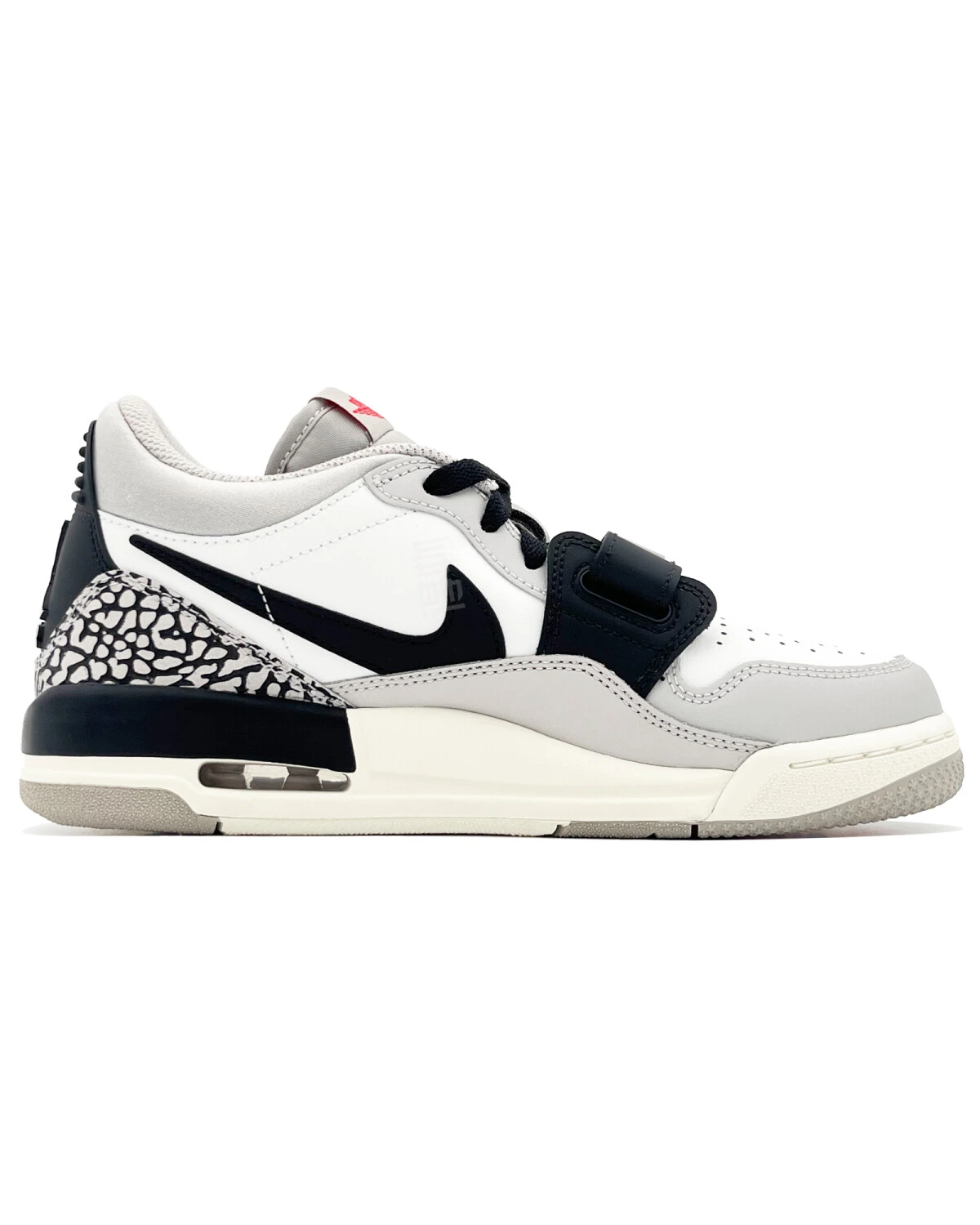 Jordan Legacy 312 женские кроссовки бело-серые с амортизацией и износостойкостью картинка