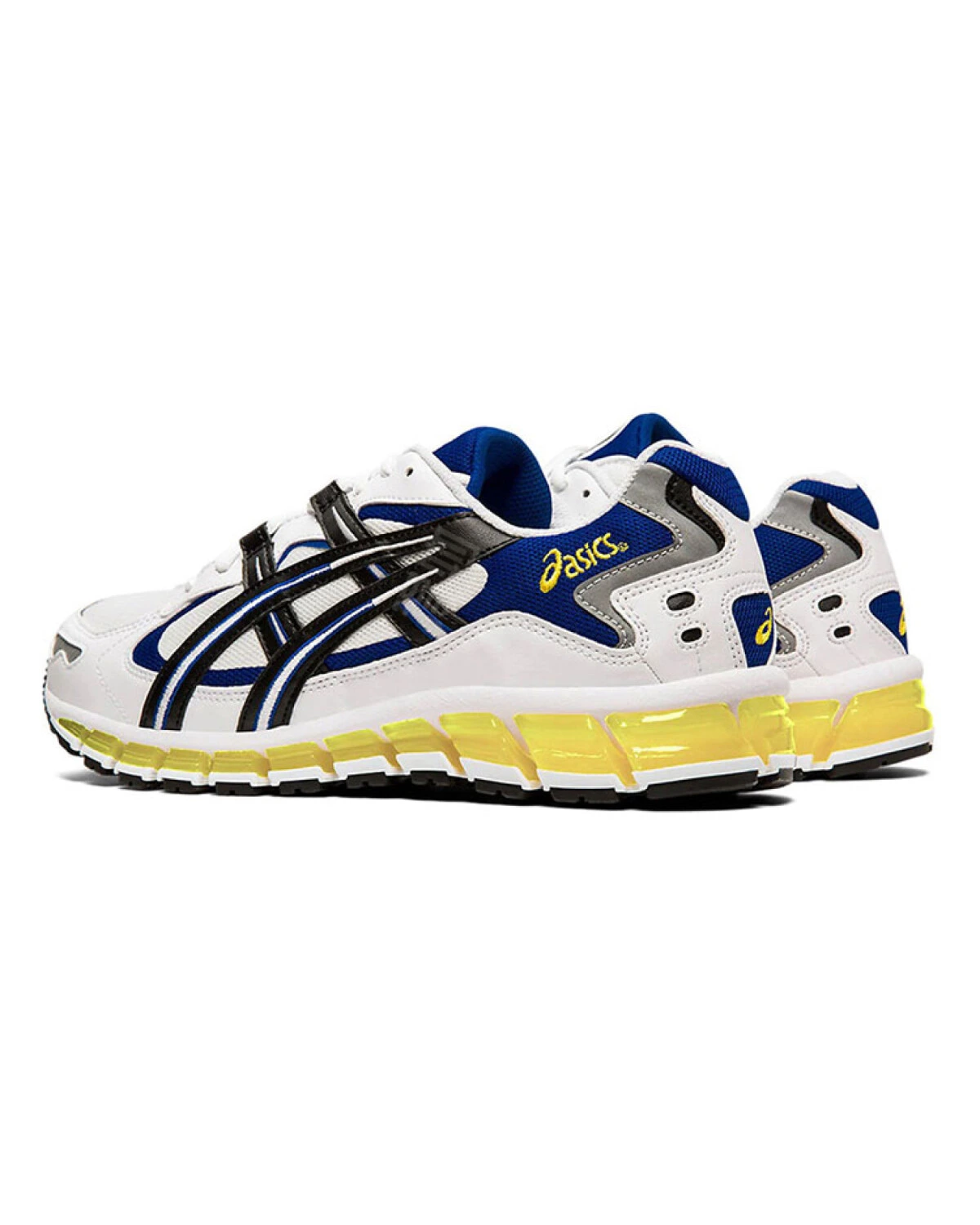 Asics Gel-Kayano 5 мужские кроссовки для бега бело-синие картинка