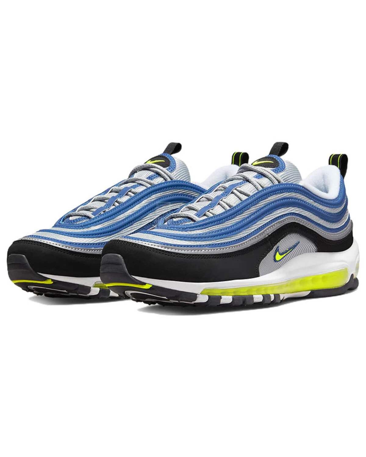 Nike Air Max 97 мужские тренировочные кроссовки из ткани и кожи картинка