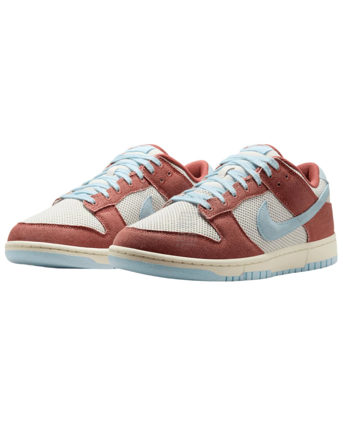 Nike Dunk Low мужские кроссовки коричнево-синие противоскользящие износостойкие картинка