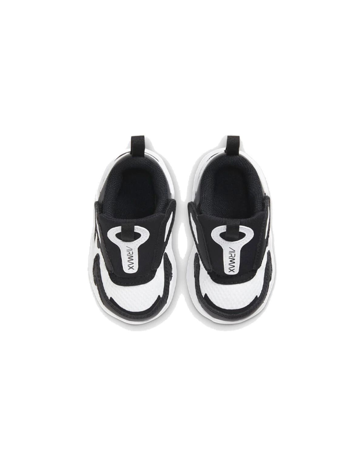 Nike Air Max Bolt детские беговые кроссовки черно-белые картинка
