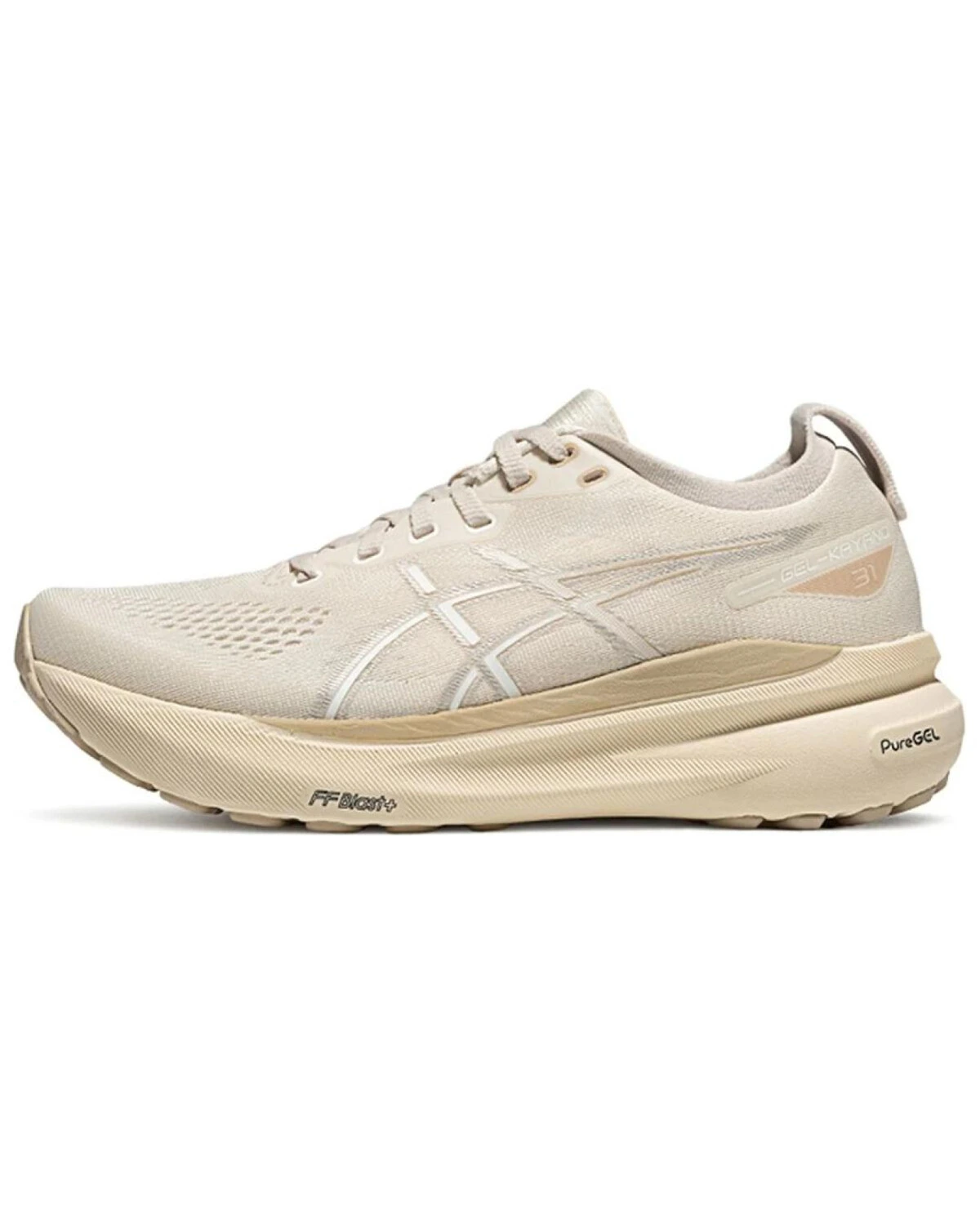 Asics Gel-Kayano 31 женские кроссовки для бега стабильные бежевые картинка