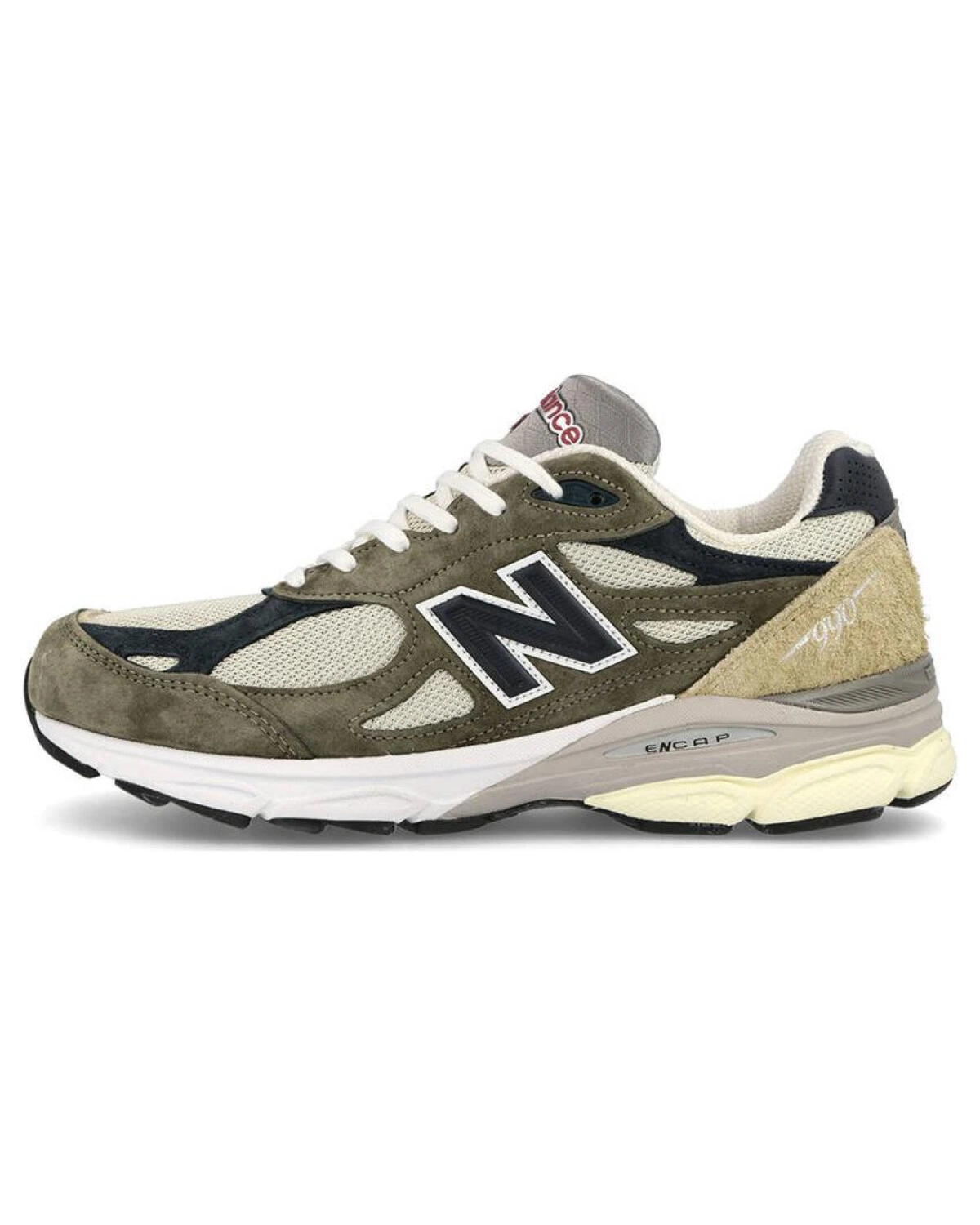 New Balance M990TO3 унисекс кроссовки зеленые коричневые дышащие износостойкие картинка