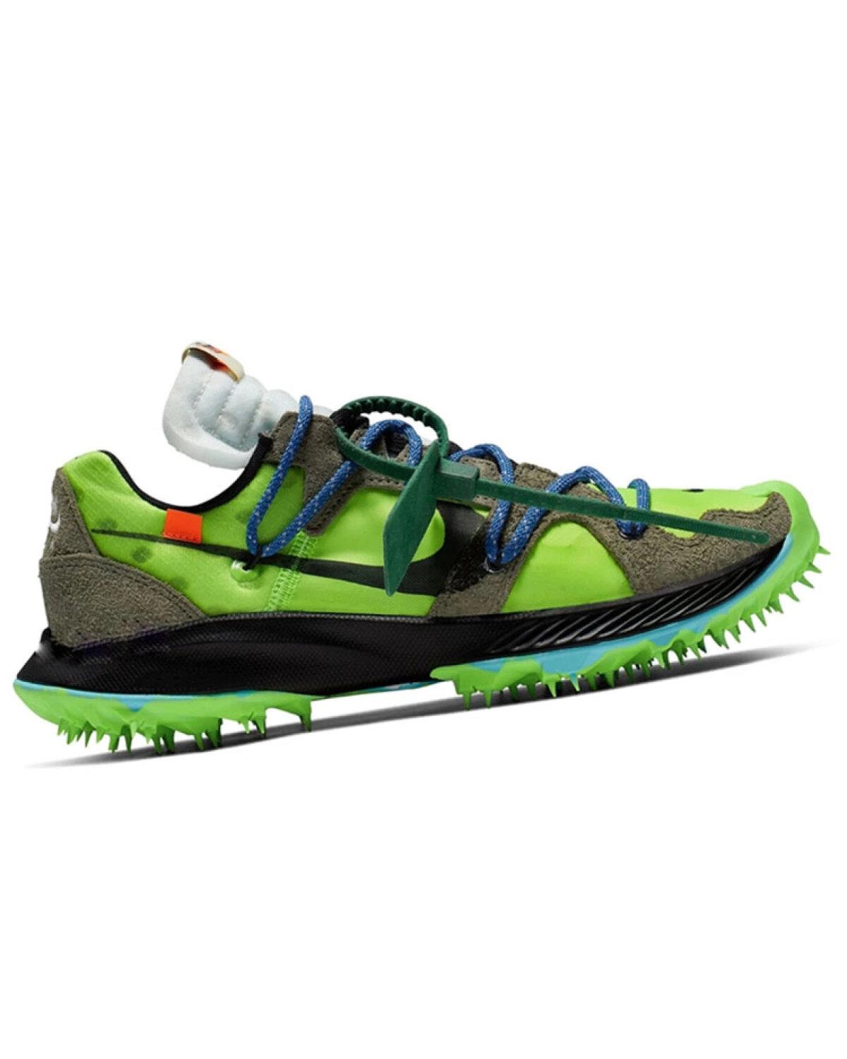 Nike Air Zoom Terra Kiger 5 женские кроссовки для бега по тропам серо-зеленые с технологией Zoom картинка