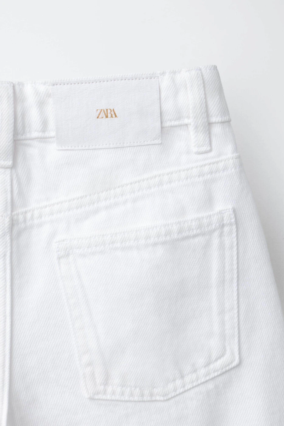 ZARA женские длинные джинсовые шорты повседневные простые картинка