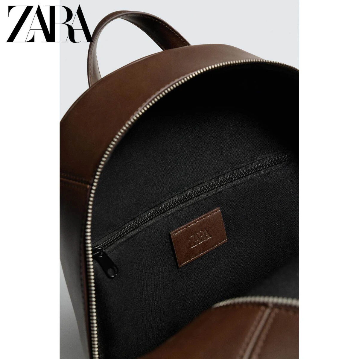 ZARA мужской повседневный рюкзак 14 л коричневый картинка